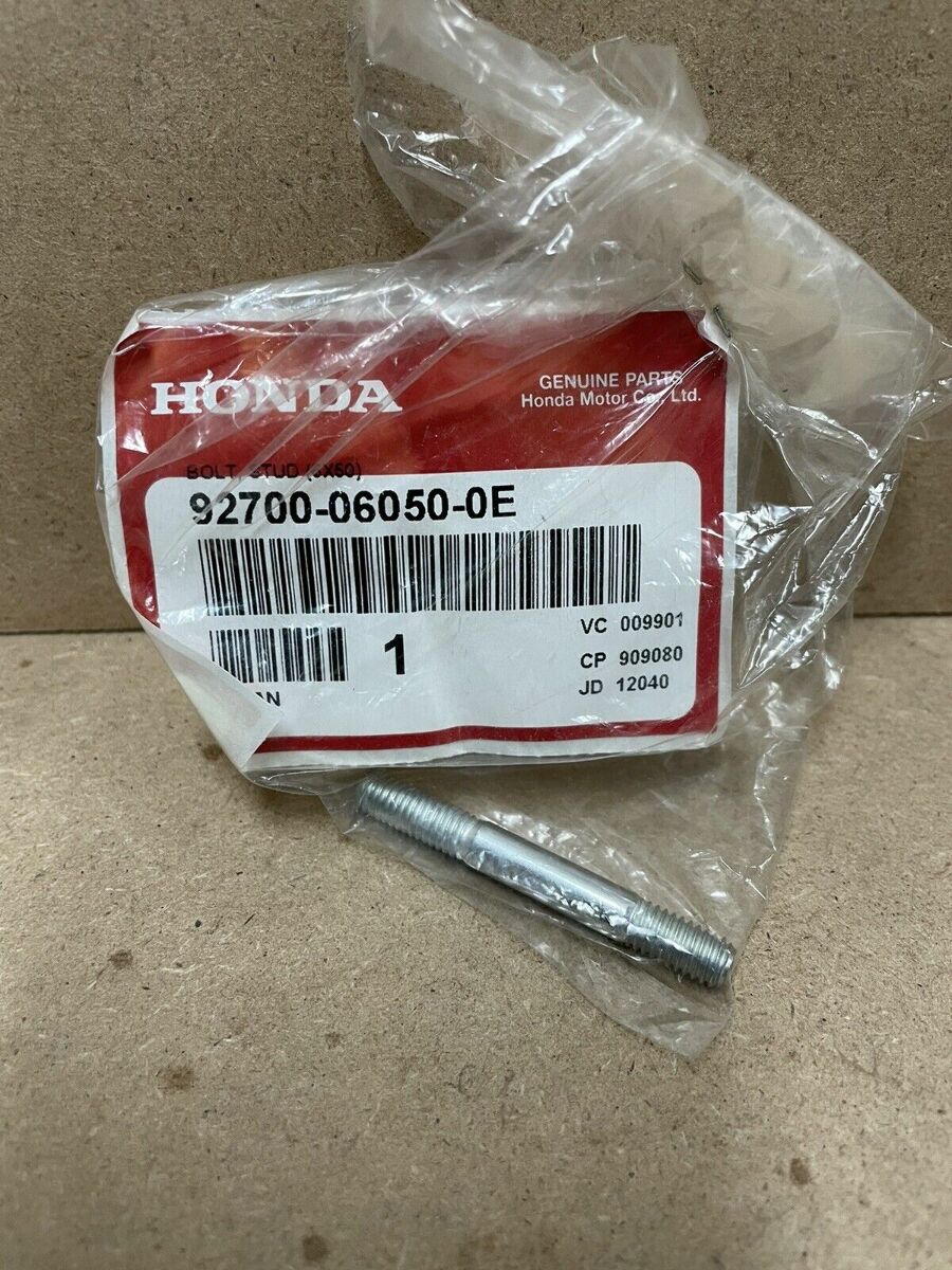 Honda 92700-06050-0E - BOLT STUD (6X50) NOS OEM