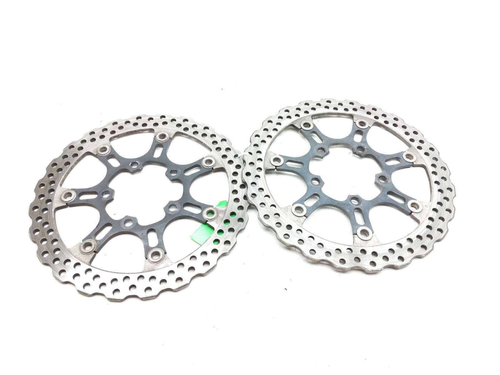 06 07 Kawasaki Ninja ZX10 ZX10R Front Wheel Disc Brake Rotors