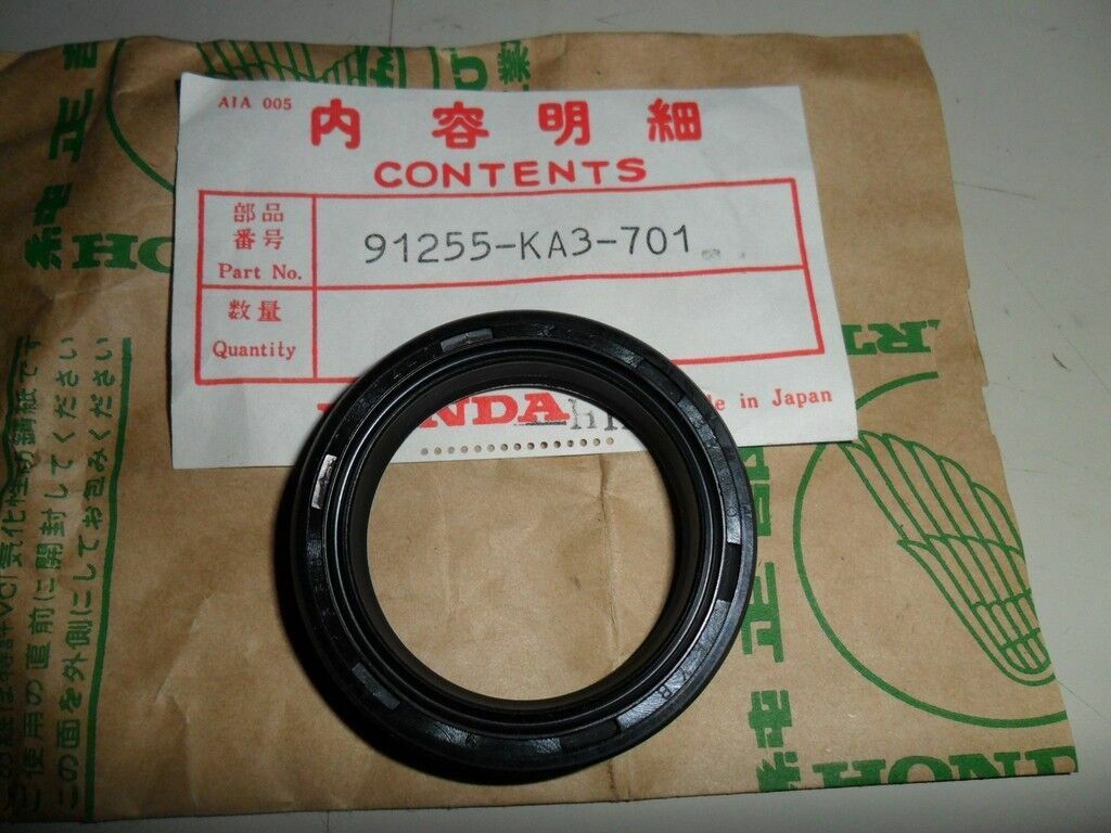 NOS OEM Honda Front Fork Oil Seal 1981 1982 CR125 91255-KA3-701