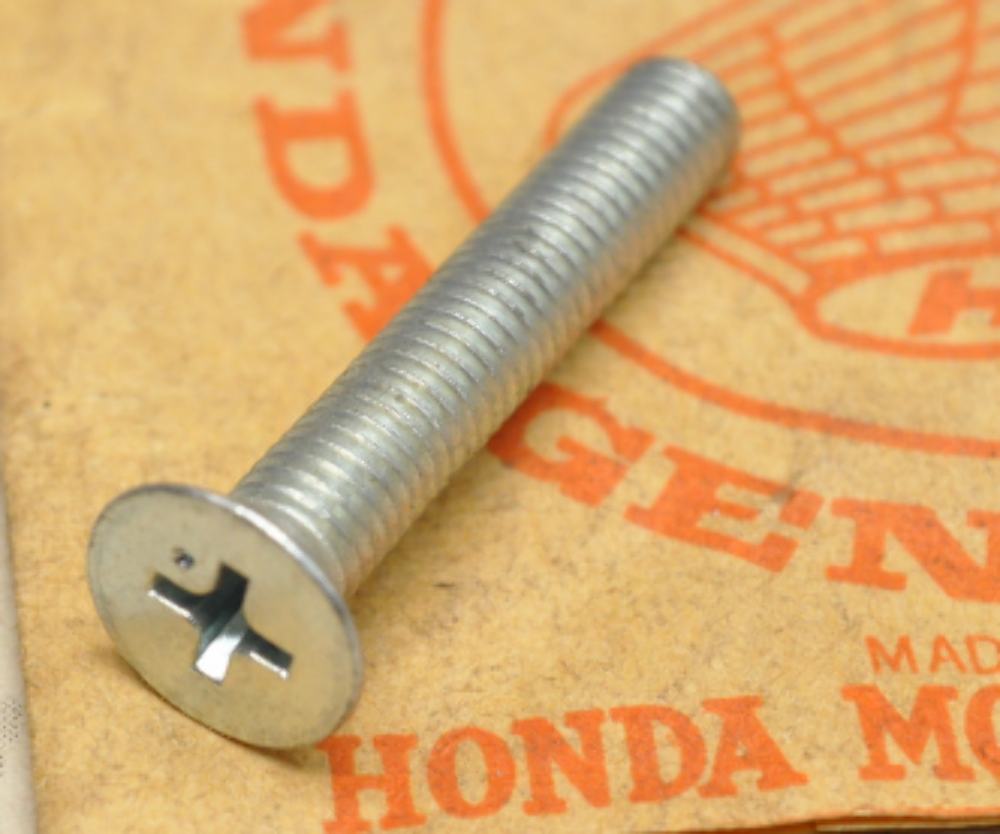 GENUINE NOS HONDA OEM Oval Screw 93700-05030-02