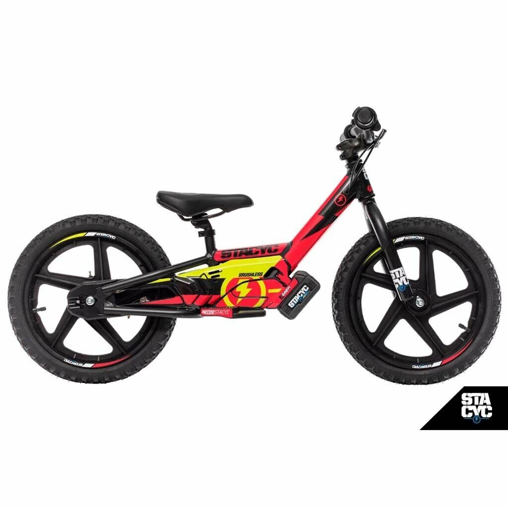 STACYC 16E Brushless Bike Graphics Kit - Electrify Red 2.0 510102