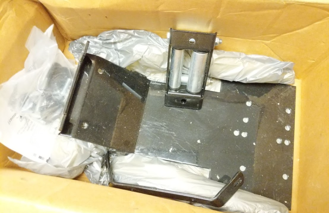 HM06-41003 1887 MOOSE HONDA WINCH MOUNT 00-06 TRX350 2x4 4x4