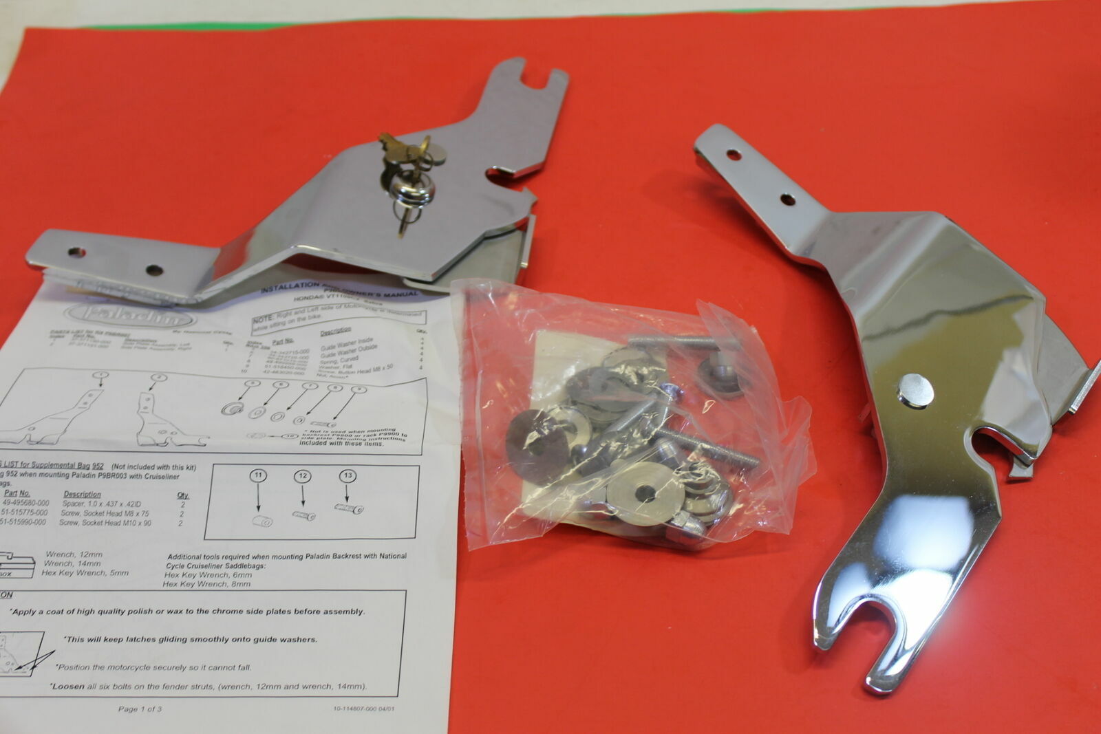 NEW National Cycle Paladin QuickSet Mount Kit VT1100C2 PART# P9BR007