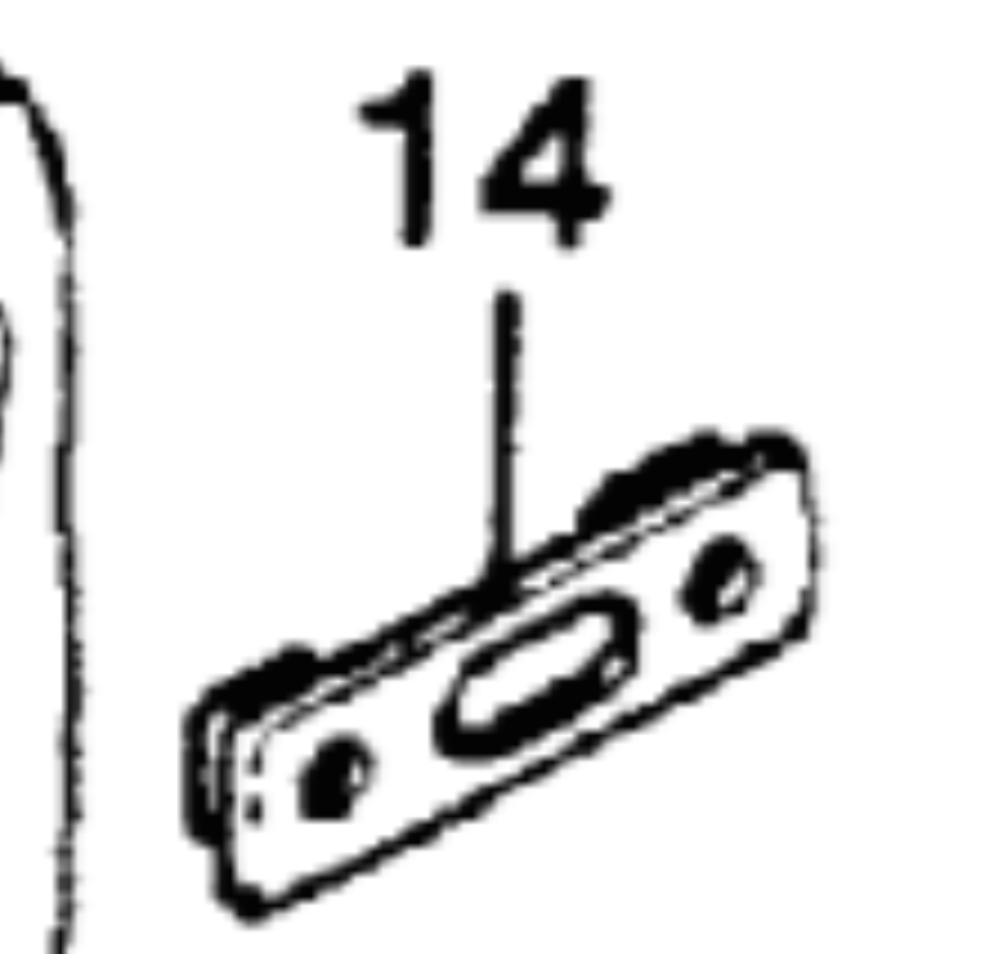 Honda 84702-MA1-000 PLATE, NUMBER BRACKET SETTING