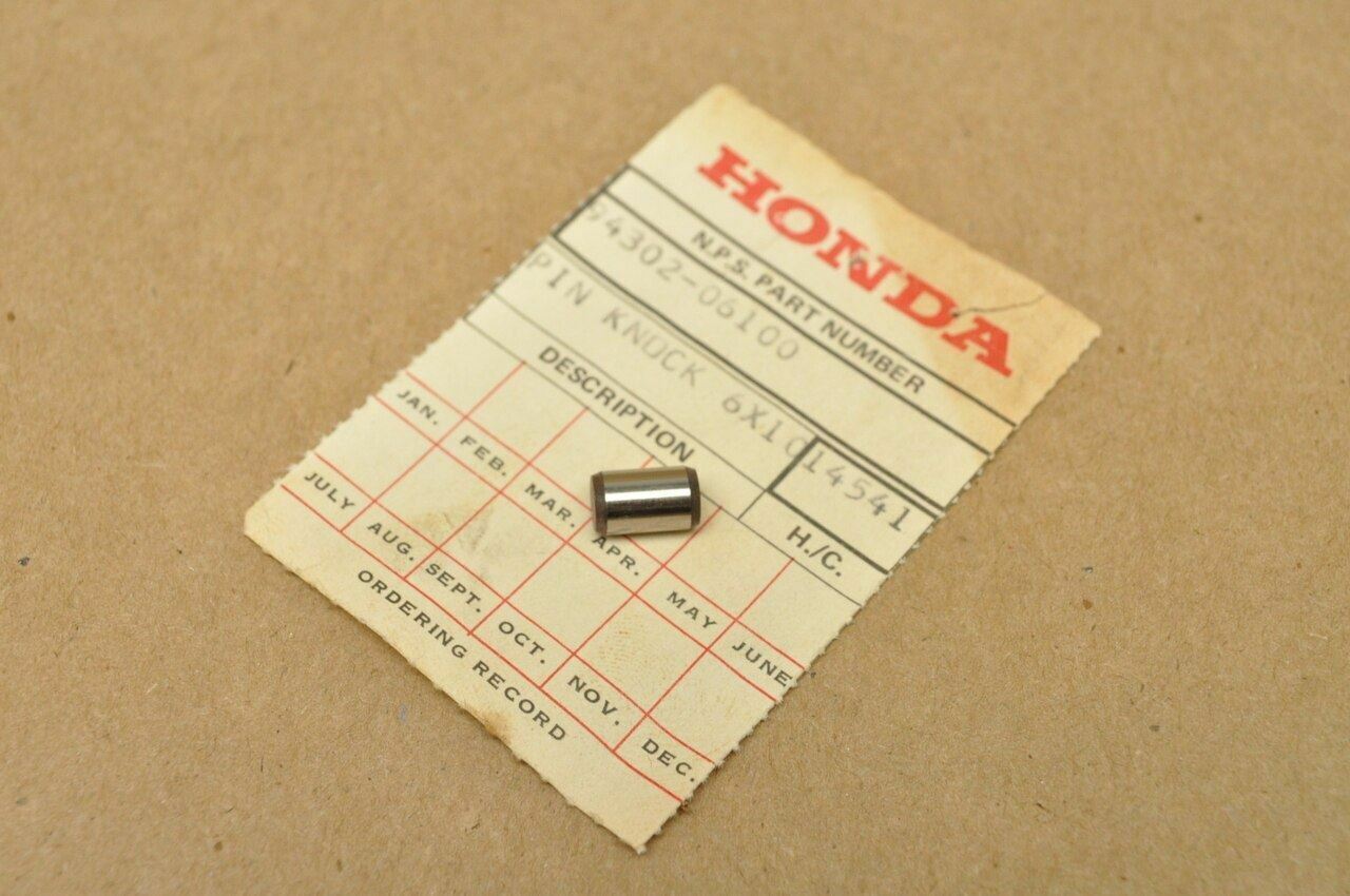 Honda 1967-2016 CB RC Dowel 6X10 Pin B 94302-06100 New OEM