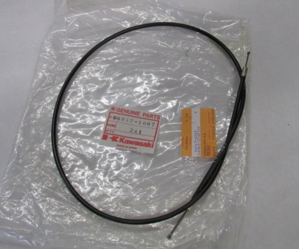 KAWASAKI NOS STARTER CABLE 54017-1067 KLT185 1986-87