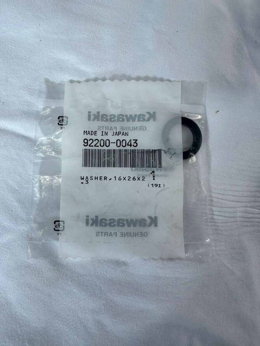 QTY 2 | NOS Kawasaki Washer (16x26x2) Many Models 1973-2024 OEM
