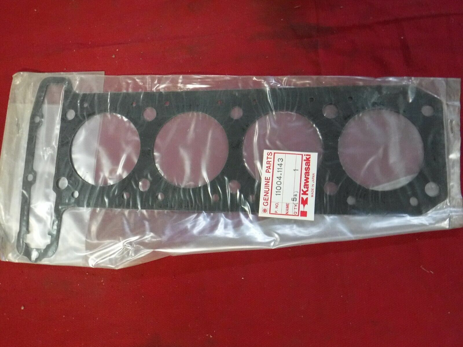 OEM Kawasaki 84-88 Ninja/ZX900 Head Gasket 11004-1143 NOS