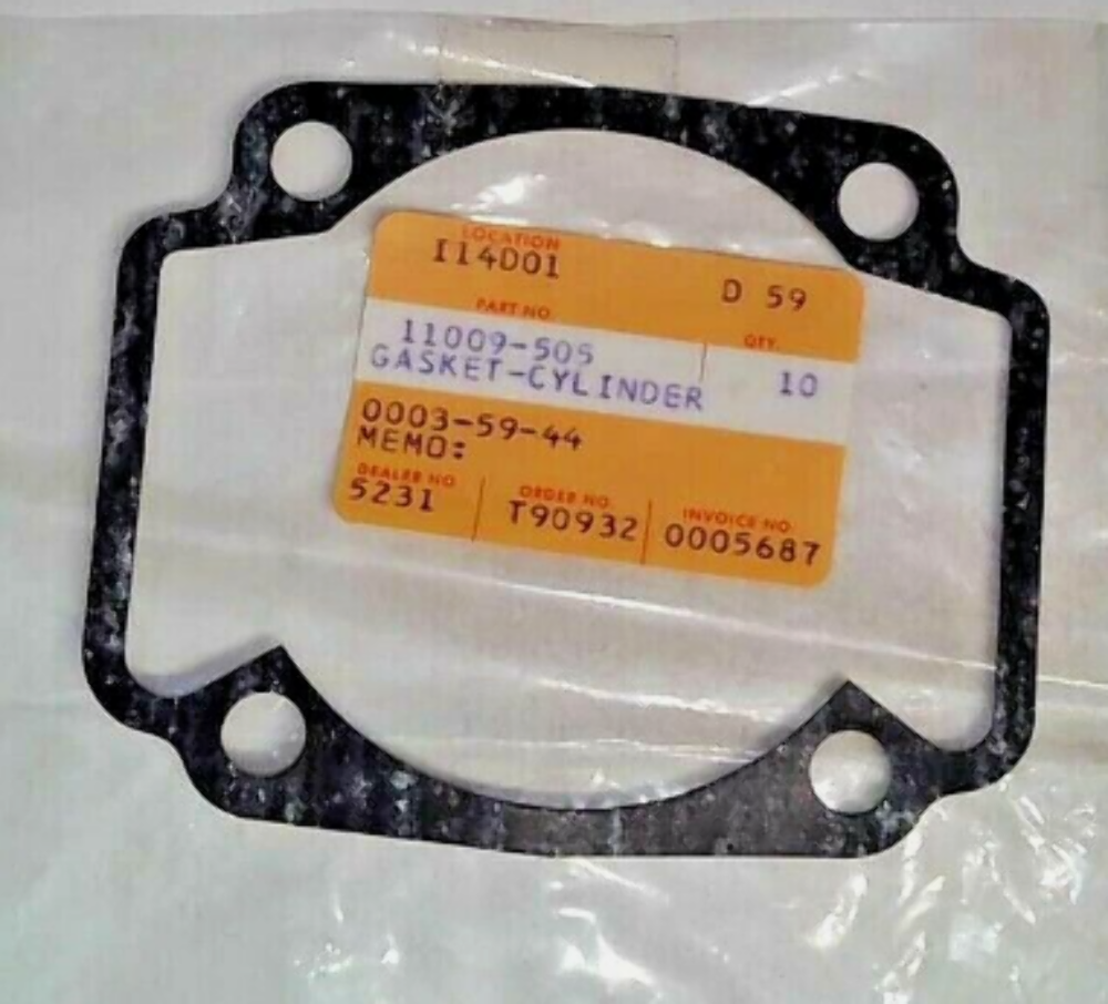 11009-505 GENUINE Kawasaki Jet Ski Cylinder Base Gasket JS400 JS440 JS550