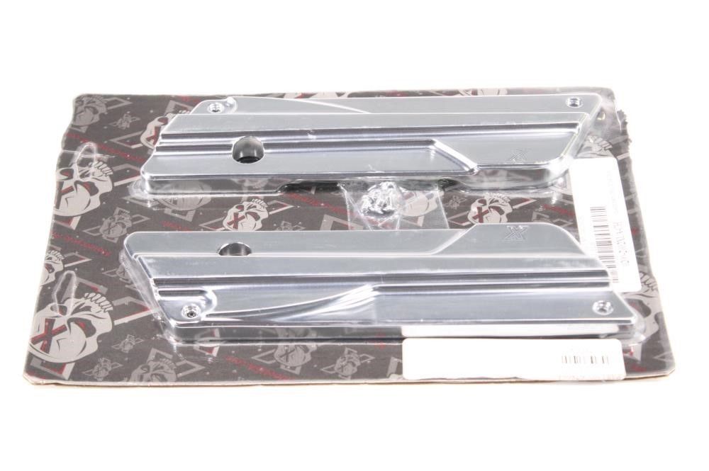 Xtreme Machine XT Launch 93-13 Harley FLT FLH Latch Plate Cover 0200-2002XLA-CH