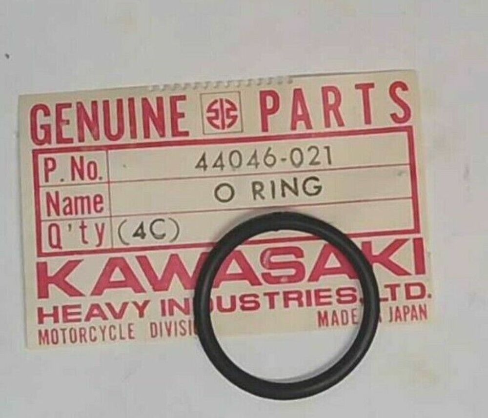 NOS 1974-1975 Kawasaki KX125 KD125 Fork Top O-Ring 44046-021 QTY 3