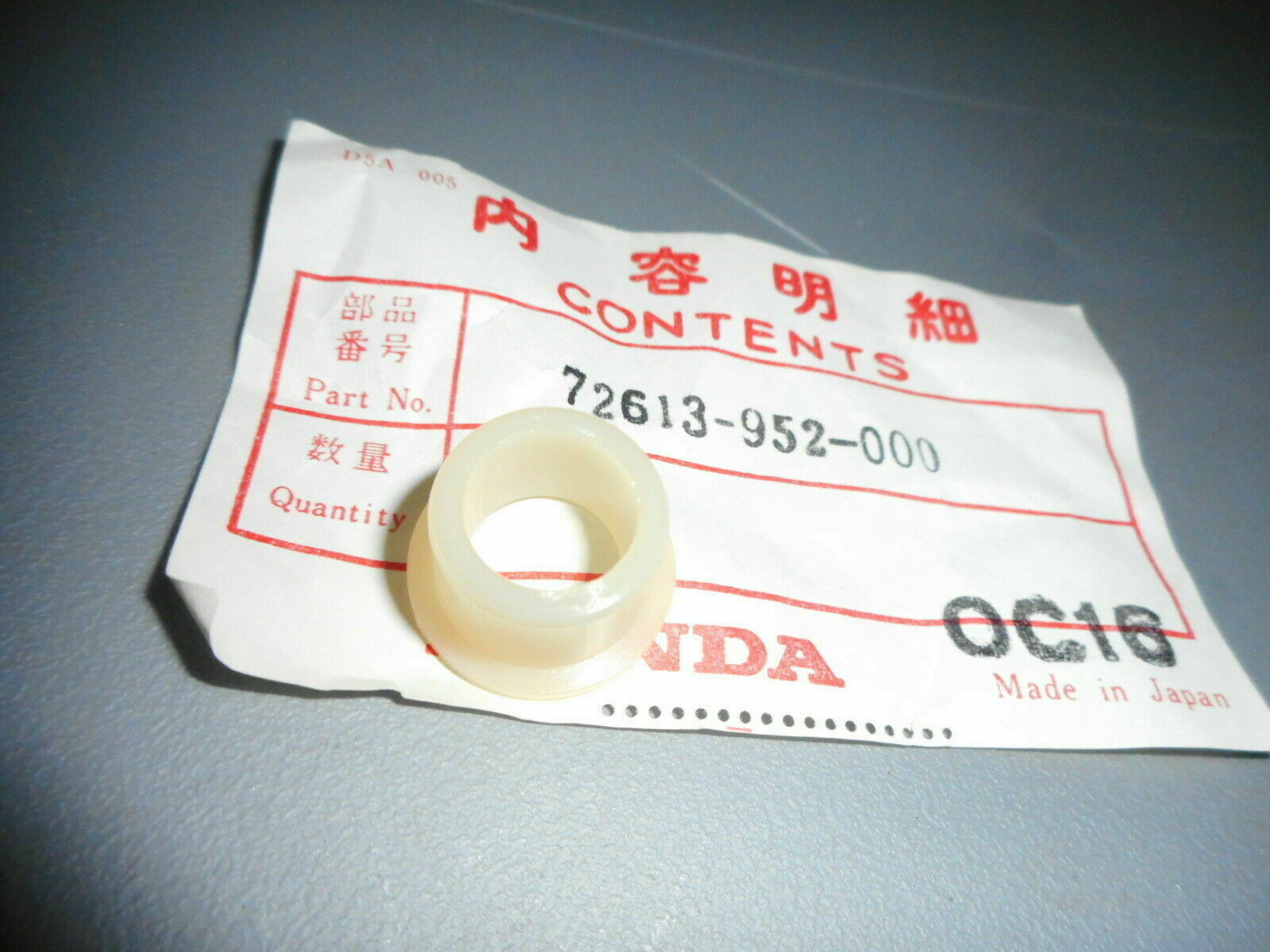 NOS Honda HR21 HS621 HR215 All Years OEM Holder Bushing 72613-952-000