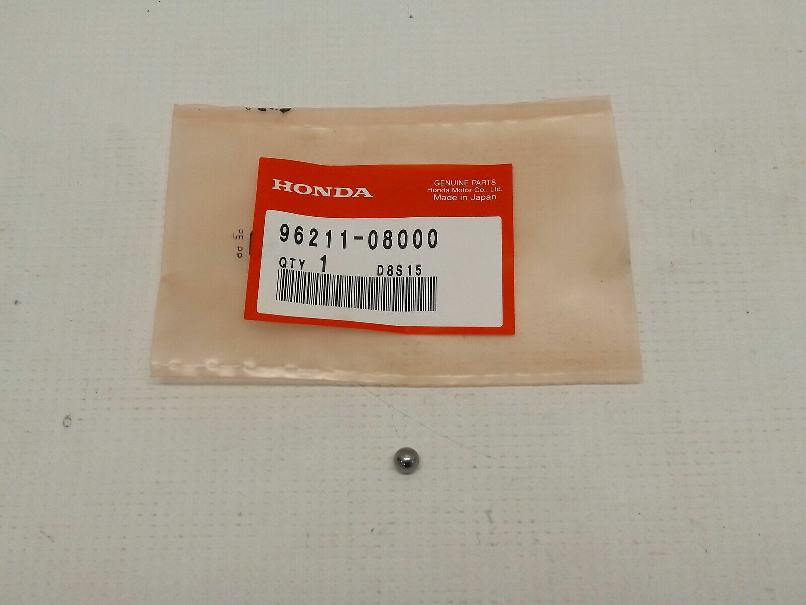 NOS OEM HONDA BALL NEW 96211-08000 ATC90 ATC110 CT90 CT110 SUB TR