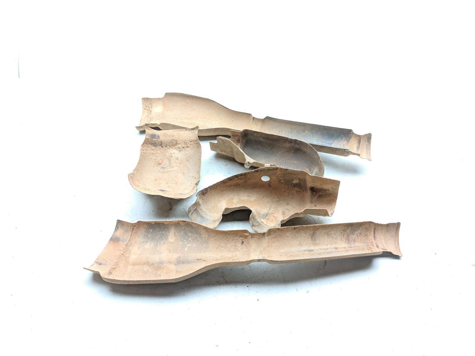16 Polaris RZR S 900 Exhaust Heat Shields