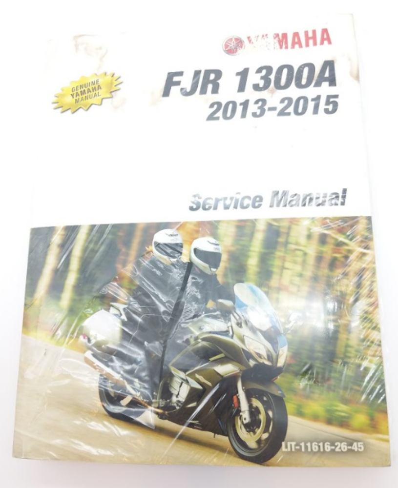 2013-15 YAMAHA SERVICE MANUAL FJR13AD DAMAGED LIT-11616-26-45