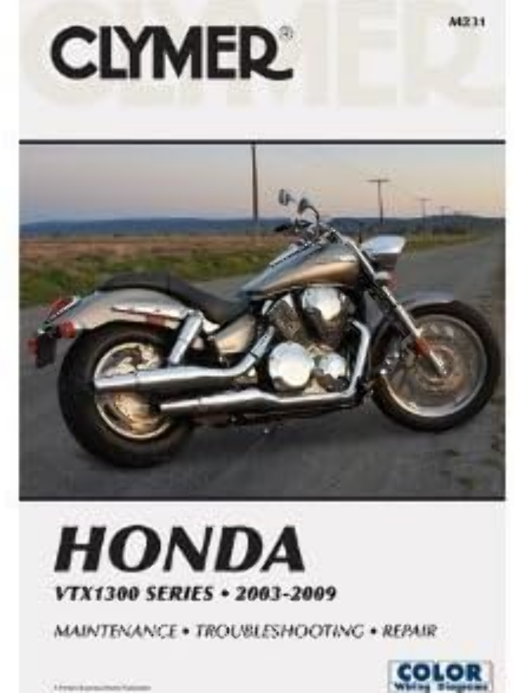 CLYMER REPAIR/SERVICE MANUAL HONDA VTX1300 03-09 700231