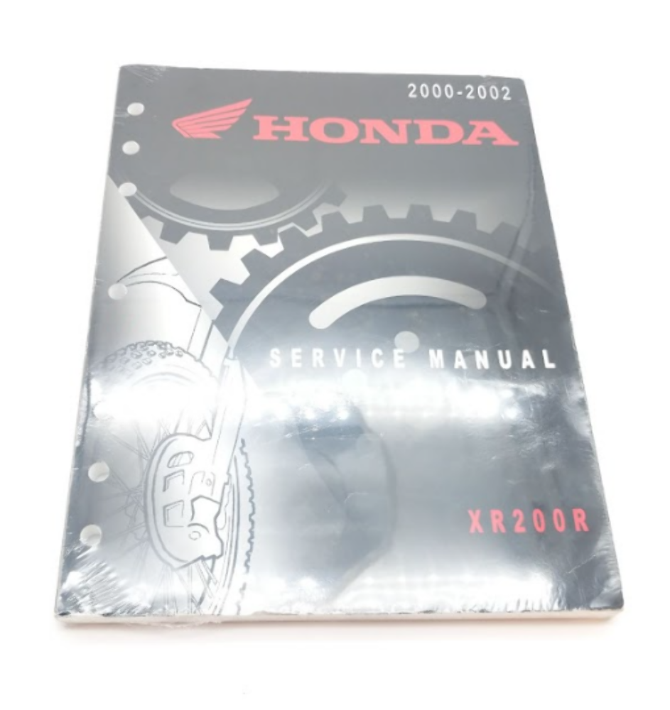 (USED BUT SEALED) HONDA 2000-2002 XR200R Service Manual 61KT052