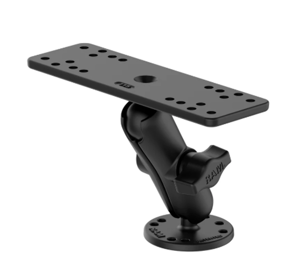 RAM MARINE ELECTRONIC MOUNT MEDIUM ARM B SIZE BOX-RAM-B-111