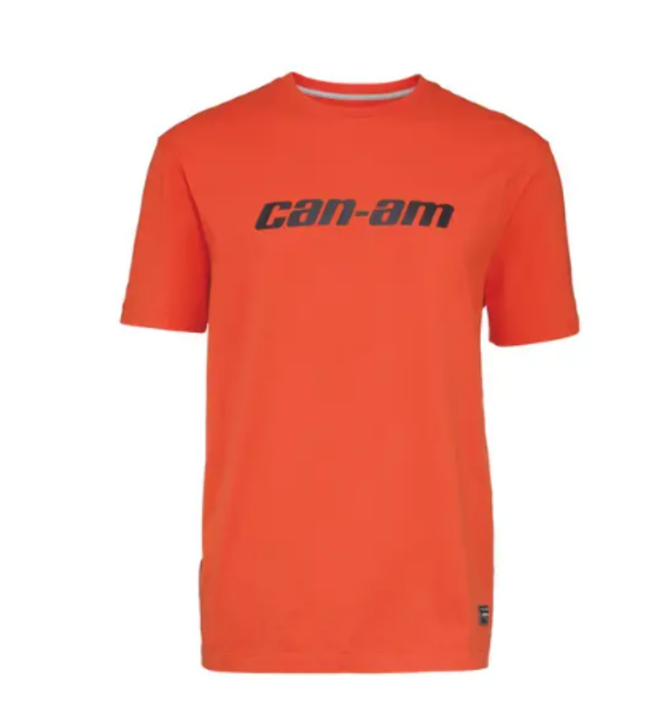 CAN-AM SIGNATURE T SHIRT LAVA RED LARGE 4544300917