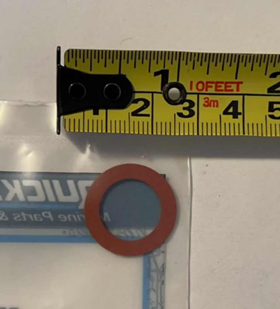 Mercury Marine 27-81990M Plug Gasket Mariner 40A HP 115 225 EFI NOS OEM