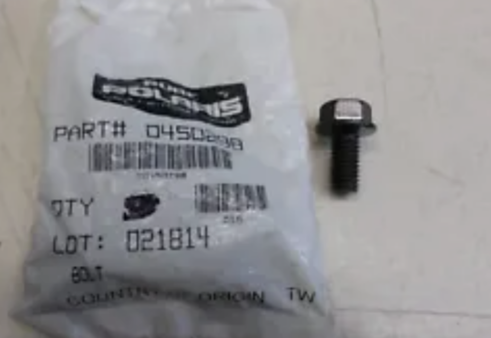 POLARIS PURE OEM NOS SNOWMOBILE ATV TRANMISSION DRAIN PLUGS 0450298 QTY 9
