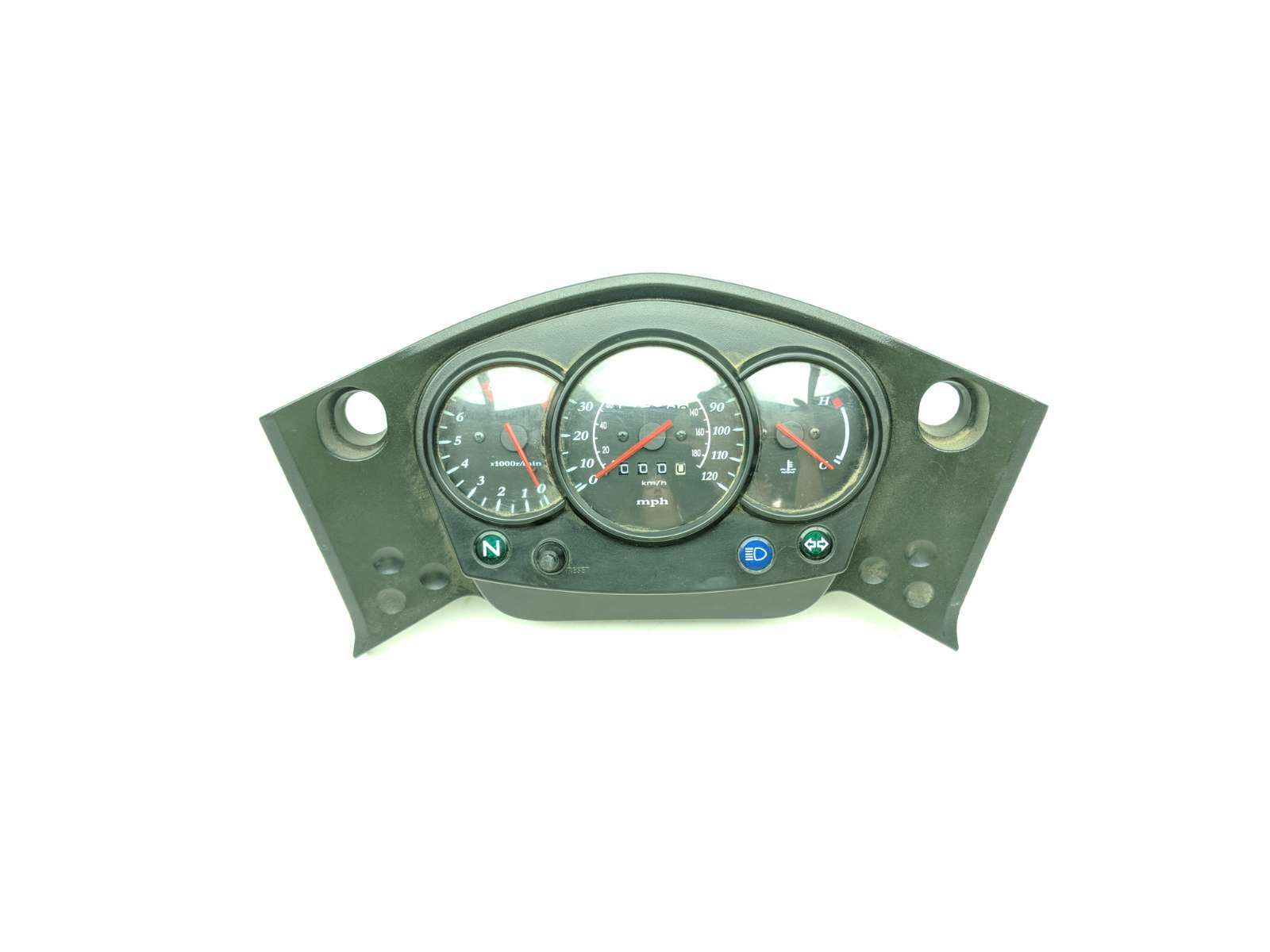 08 18 Kawasaki KLR 650 Instrument Gauge Cluster Speedometer 08 18 Kawasaki KLR 650 Instrument Gauge Cluster Speedometer