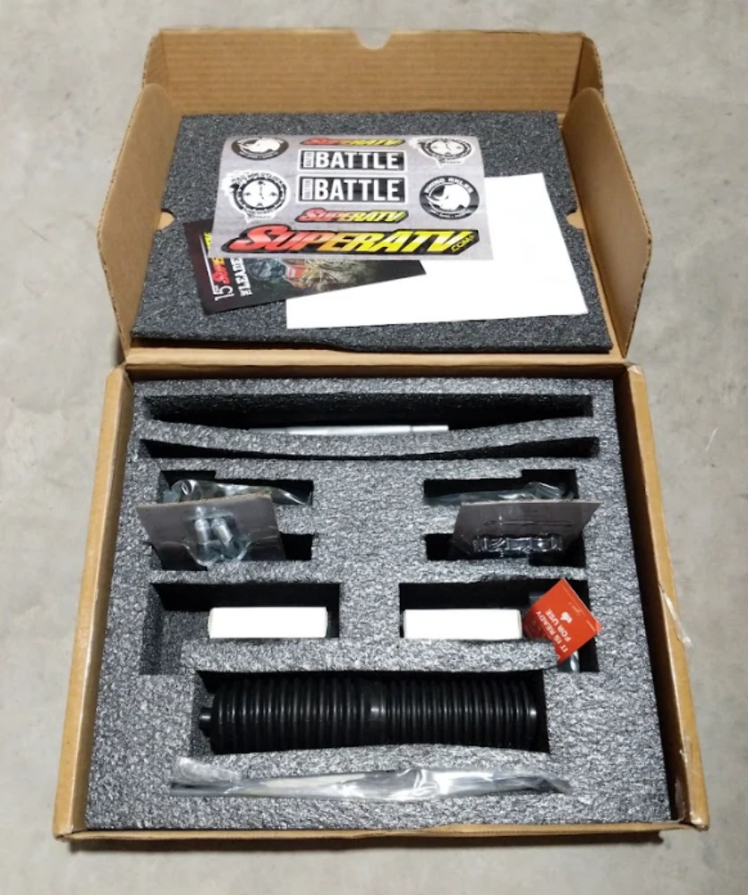2014-2024 SuperATV Polaris RZR XP 1000 Heavy-Duty Swaged Tie Rod Kit AT0-1024