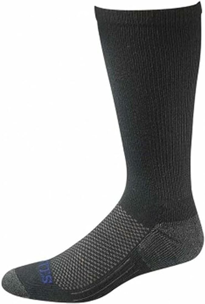 Bates Men's Coolmax Performance Socks Black LARGE E11027670-001