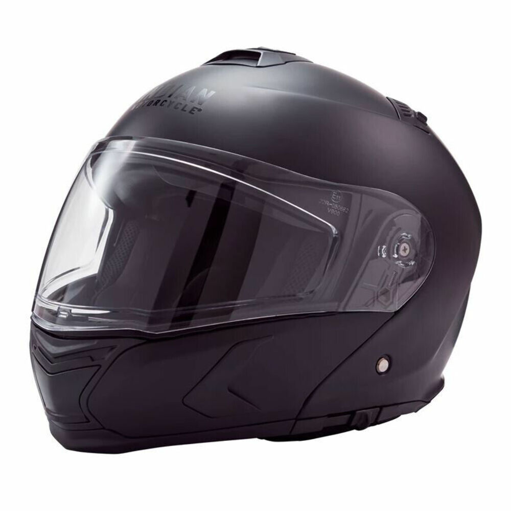 Genuine OEM Polaris Modular Matte Helmet Black XL 286280709 - Sun