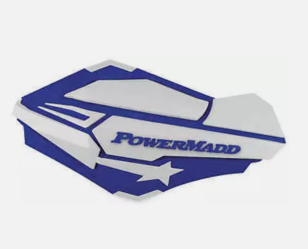 POWERMADD SENTINAL HANDGUARDS (BLUE/WHITE) 34421 66-4035 0635-1159 18-95189