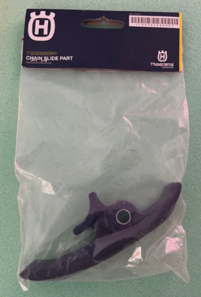 GENUINE NOS OEM Husqvarna Chain Slide Part 77203053000H1