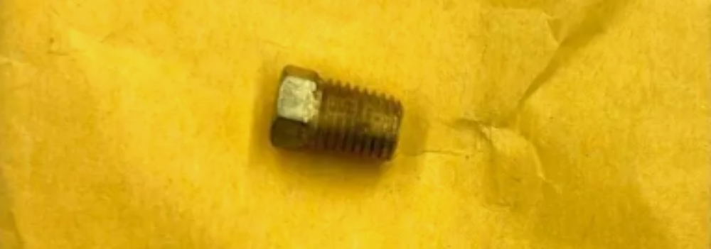 03 Polaris Rmk 600 Oem Crankcase Plug 7051529 SP178