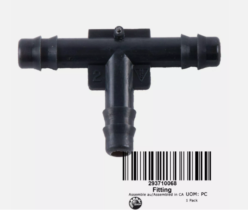 NEW GENUINE OEM BRP SKI-DOO SEA-DOO T-FITTING 293710068