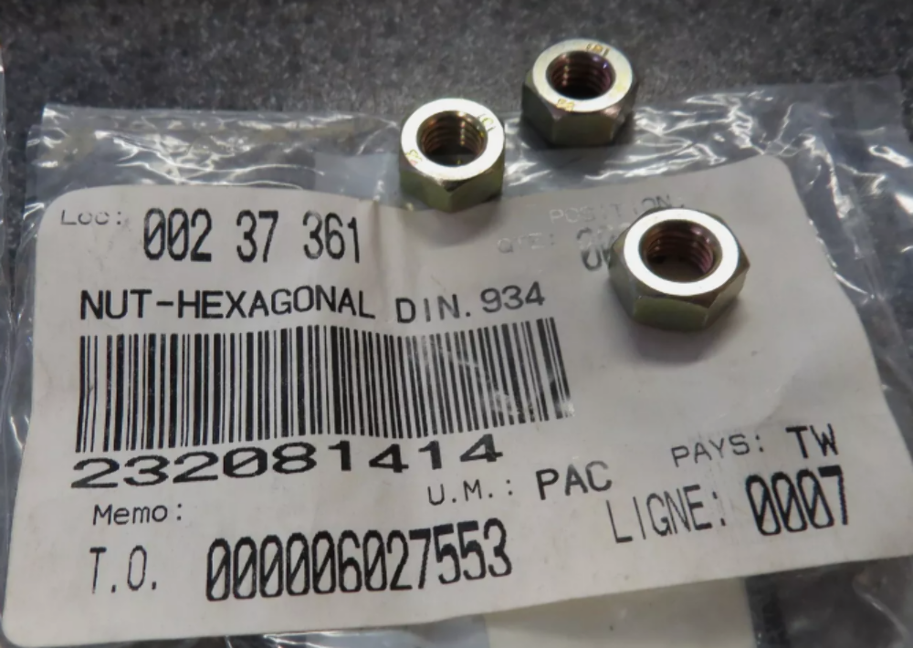 Can-Am 2001-2018 Outlander 400 Spyder Gs Hex Nut M8 232081414 New Oem QTY-3