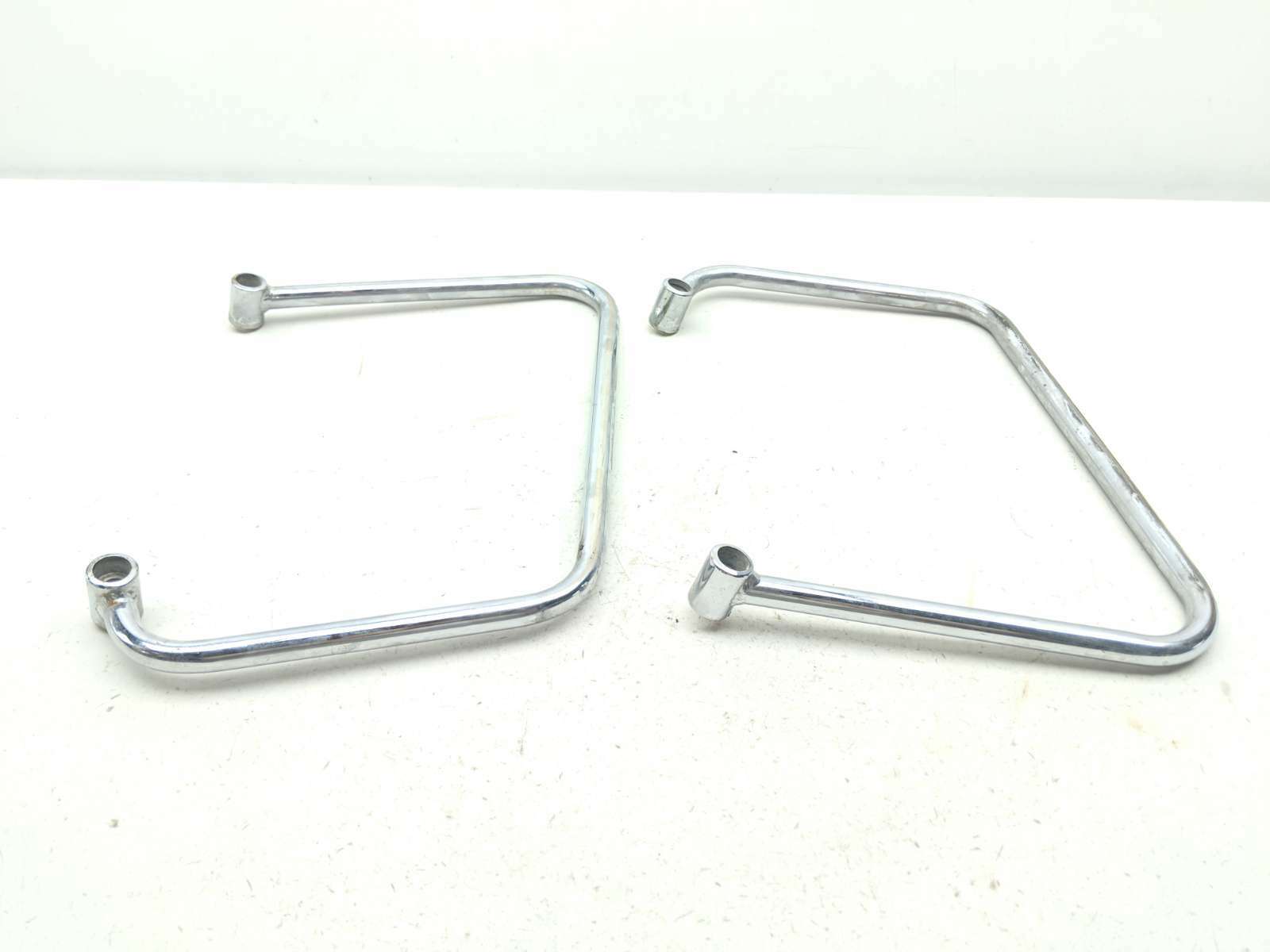 00 Yamaha V Star XVS 650 Left & Right Saddle Bag Luggage Case Support Mounts