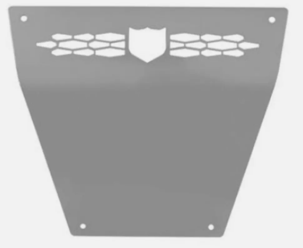 Pro Armor Front Race Skid Plate (Raw) P141P363WH-133