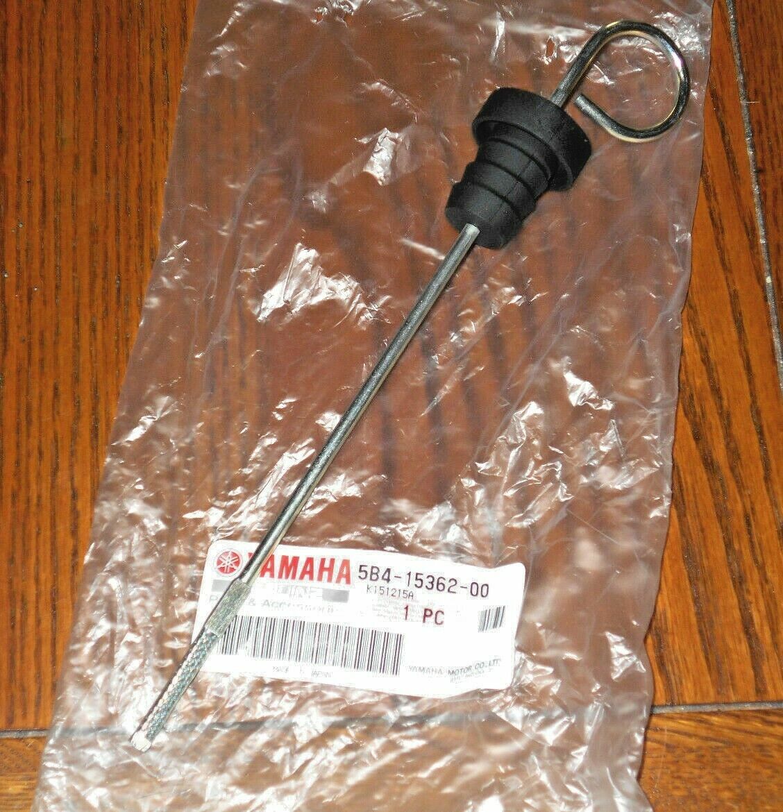 Yamaha PLUG, OIL LEVEL 5B4-15362-00-00 OEM NEW