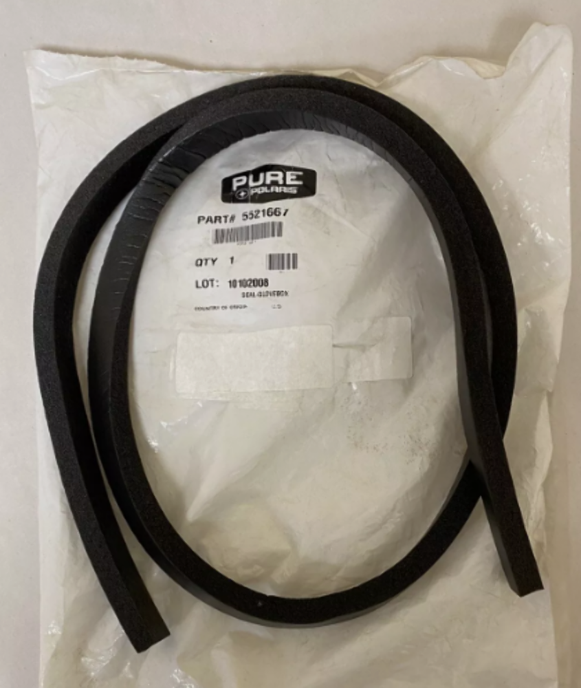2003-2009 Polaris Ranger 500 700 Glovebox Seal, Black OEM #5521667