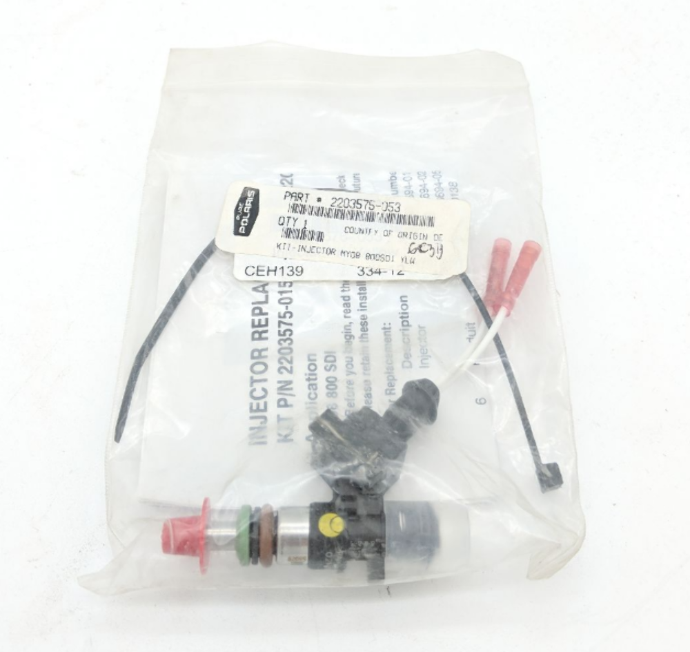 Polaris 2203575-053 Kit-Injector 08-10 800Sdi Ylw SwitchBack RMK IQ Dragon 800