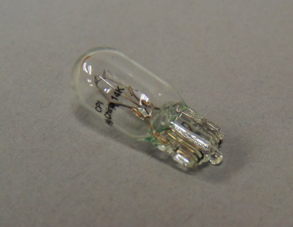 NEW NOS WPS Candlepower Mini-Bulb Wedge Miniature Lamp 12-1080