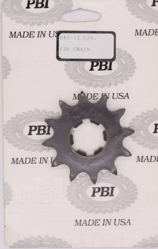 PBI Counter Shaft Sprocket Part Number - 50-64512