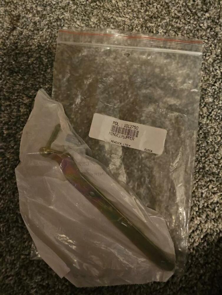 1999-2018 Polaris Widetrak RMK Trail Left Hand Upper Hood Hinge 1012750 OEM New