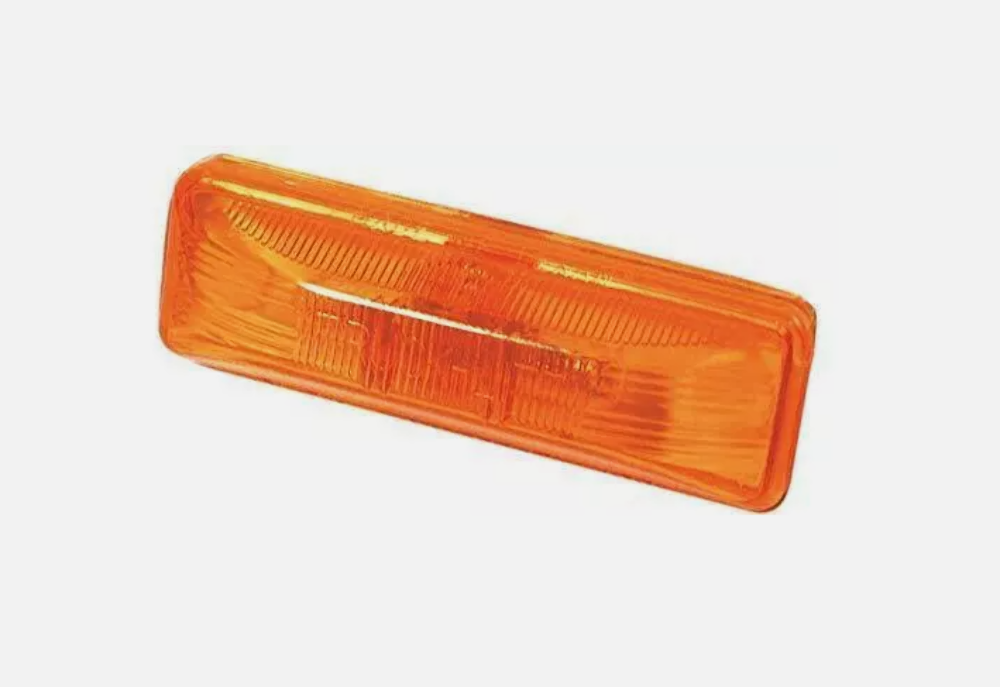 Truck-Lite 19 Series, 2 Bulb, Incandescent,Yellow, Marker/Clearance 19200Y3