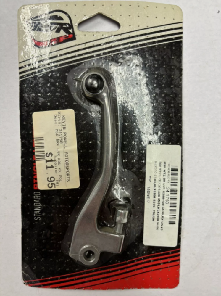MSRHP Kawasaki KX KDX KLX 80 100 125 200 220 Brake Lever Aluminum 34-1750