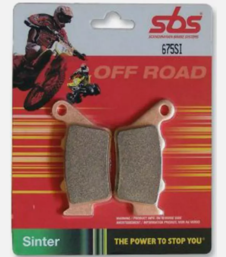 SBS SI Sinter Brake Pads #558SI Honda TRX250/ATC250/ATC350 Front 1721-1567 558SI