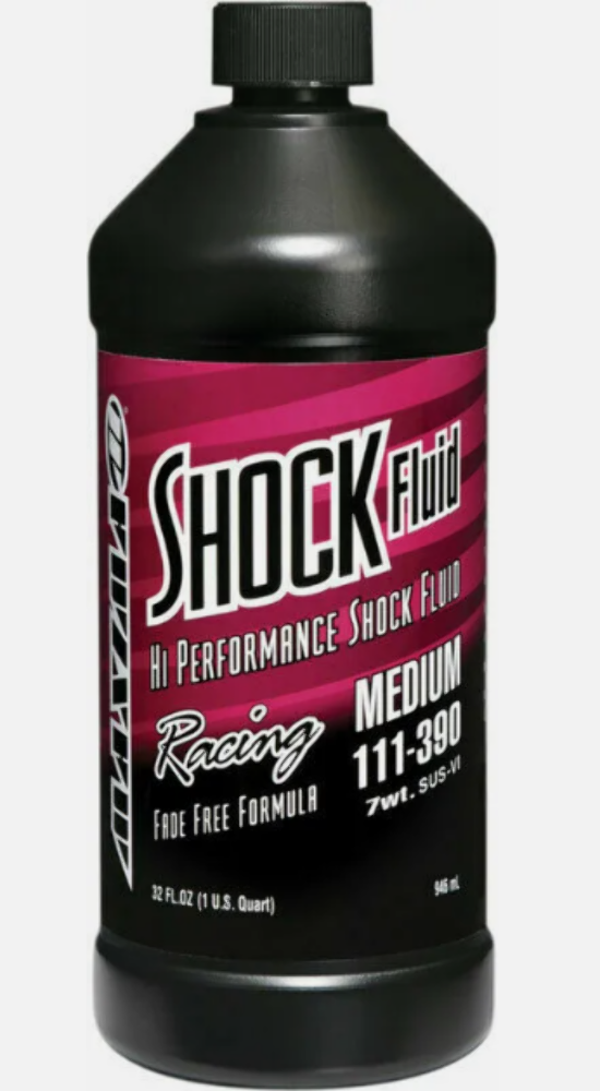 MAXIMA Racing Shock Fluid MEDIUM 7Wt. 32 Oz. Universal Powersports 530656