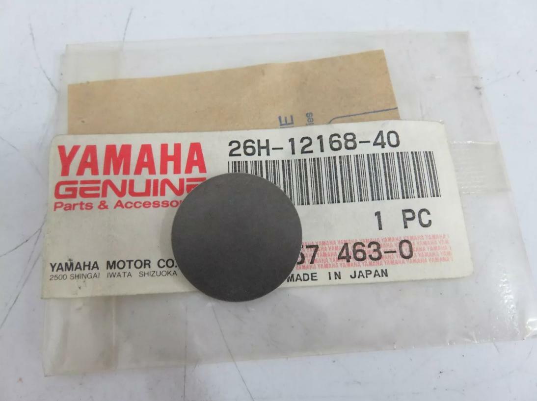 YAMAHA NEW OEM ADJUSTING PAD 2.1 FJ SRX TT VMAX VMX XJ XT XVZ 26H-12168-40