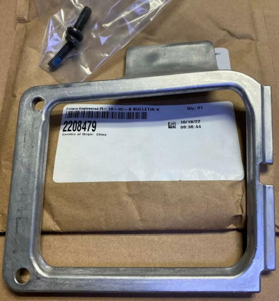 Polaris R-19-02-B Bulletin Clutch Outlet Duct Mount Service Update Kit 2208479