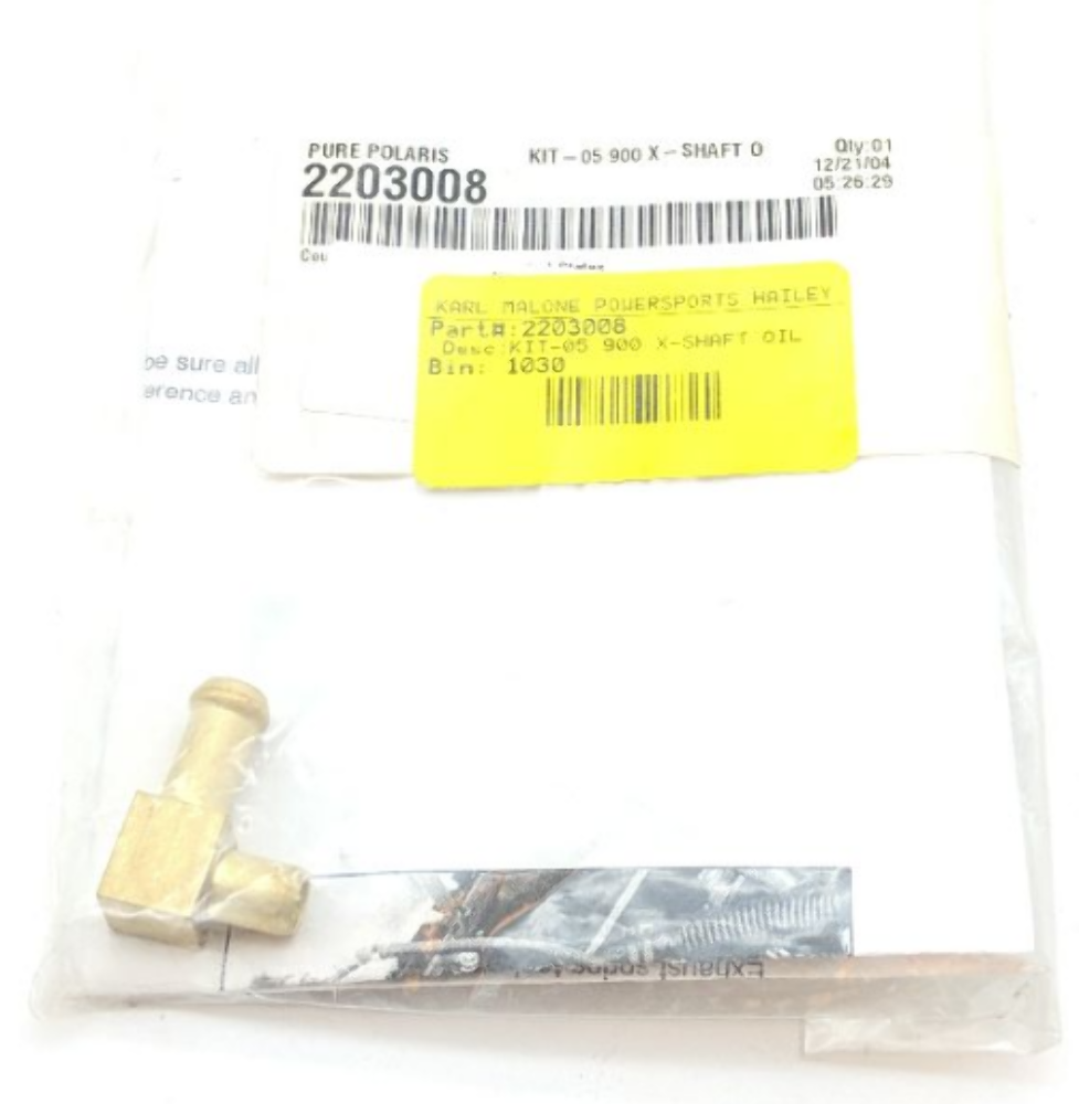Polaris 2203008 Kit-05 900 X-Shaft Oil Fitting RZR Ranger General Scrambler