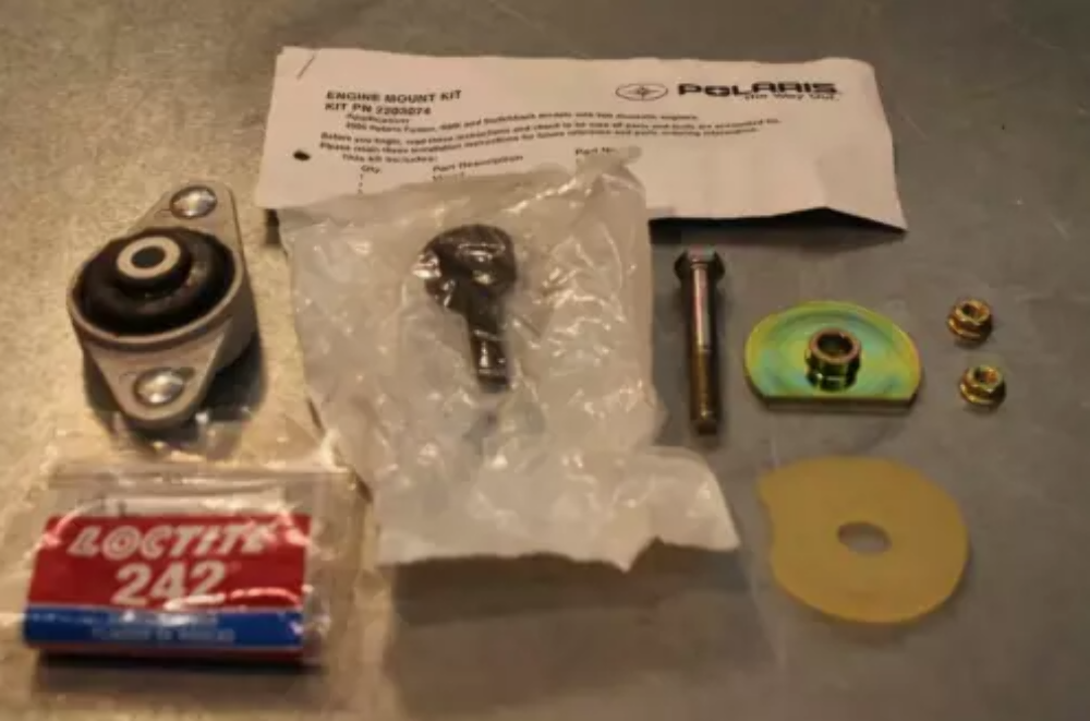 OEM Polaris Engine Mount Kit Snowmobile 2203074 Missing Torque Stop 2203074